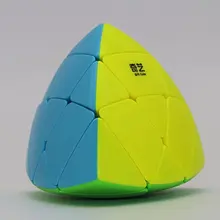 CuberSpeed Qiyi Mastermorphix stickerless 3X3 волшебный куб Mofangge Mastermorphix master pyramorphix Puzzle