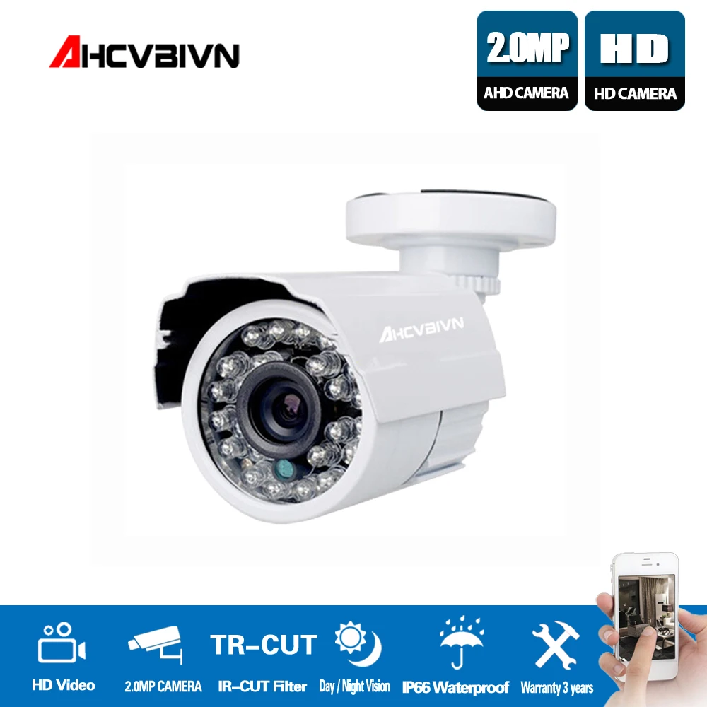 Кубок мира продажа HD AHD CCTV Камера SONY IMX323 1080 P Аналоговый Полный 2MP IP66 Открытый ИК Пуля видикона