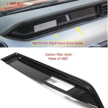 Lapetus ABS The Co-pilot Instrument Panel Decoration Frame Cover Trim Carbon Fiber Style Fit For Ford Mustang 2015 - 2019 цена Lapetus ABS The Co-pilot Instrument Panel Decoration Frame Cover Trim Carbon Fiber Style Fit For Ford Mustang 2015 - 2019 цены онлайн