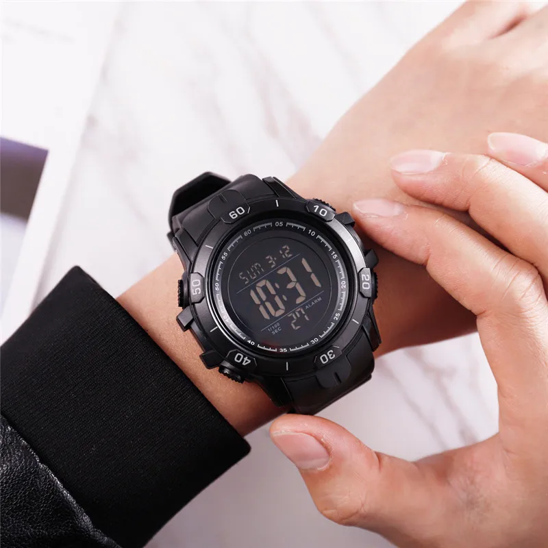 Часы Time Secret Мужские Цифровые модные многофункциональные светящиеся
