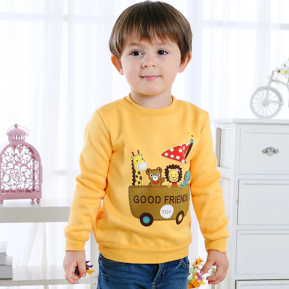 Детская одежда; свитер для мальчиков; милый зимний свитер с рисунком животных для новорожденных; подходит для детей от 6 месяцев до 4 лет