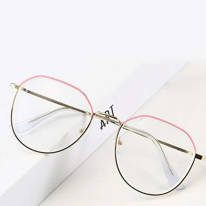 Wielokątne okulary dla osób z krótkowzrocznością – damskie okulary Lady Luxury retro, metalowe, lustro w stylu vintage 7 Wielokątne okulary dla osób z krótkowzrocznością damskie okulary Lady Luxury Retro Men metalowe okulary lustro w stylu Vintage-1.0 -1.5 -2.0 -2.5 -3.0 -3.5 -4.0 5