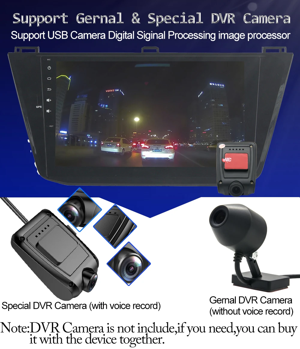 Top Octa core Android 8.0/Quad Core Android 8.1 car dvd player for Volkswagen VW Tiguan 2015 2016 2017 2018 Car Radio Bluetooth GPS 10