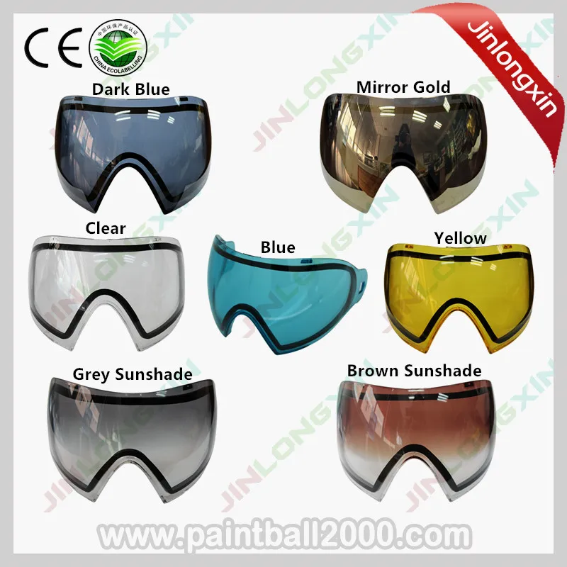 

SPUNKY Multicolor Thermal Goggles for Great Paintball Mask