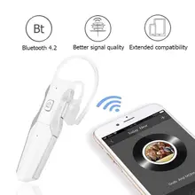 Одна гарнитура Bluetooth 4,1 беспроводные наушники-вкладыши автомобильные деловые наушники