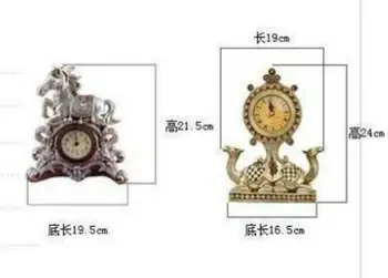 

clock living room resin crafts office home angel clock Decoration New