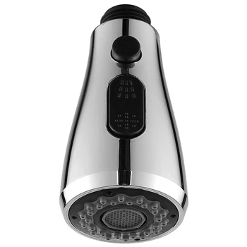 

Triple Functions Faucet Shower Head Sturdy Abs Plastic Construction Easy Clean Silicon Spray Nozzle For Kitchen Sink Faucets R