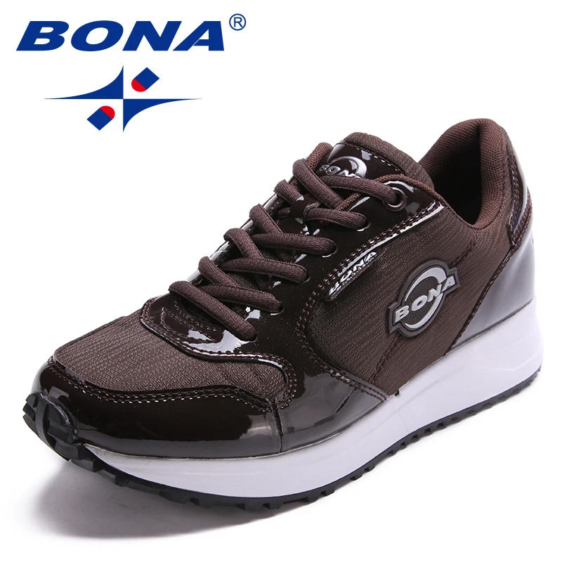 

BONA New Arrival Popular Style Women Walking Shoes Outdoor Jogging Sneakers Lace Up Athletic Shoes Comfortable Free Shipping