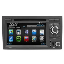 Can Bus Bluetooth Car Radio DVD Player For AUD IA4 With GPS Navigation RDS FM AM Free map Steering Wheel Control Video Audio swc