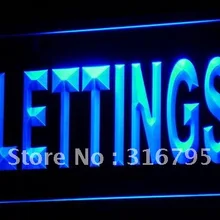 I104 сдает собственности агентство Дисплей светодиодный свет вход на/выключения 20+ Цвета 5 размеров