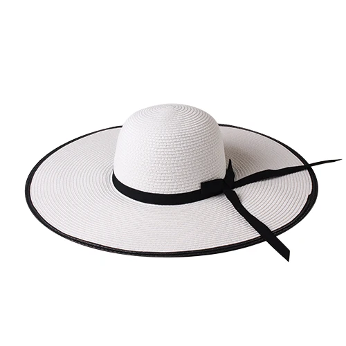 FURTALK Chapeau de soleil pour femme UPF 50 Chapeau de plage Chapeau de paille avec large bord