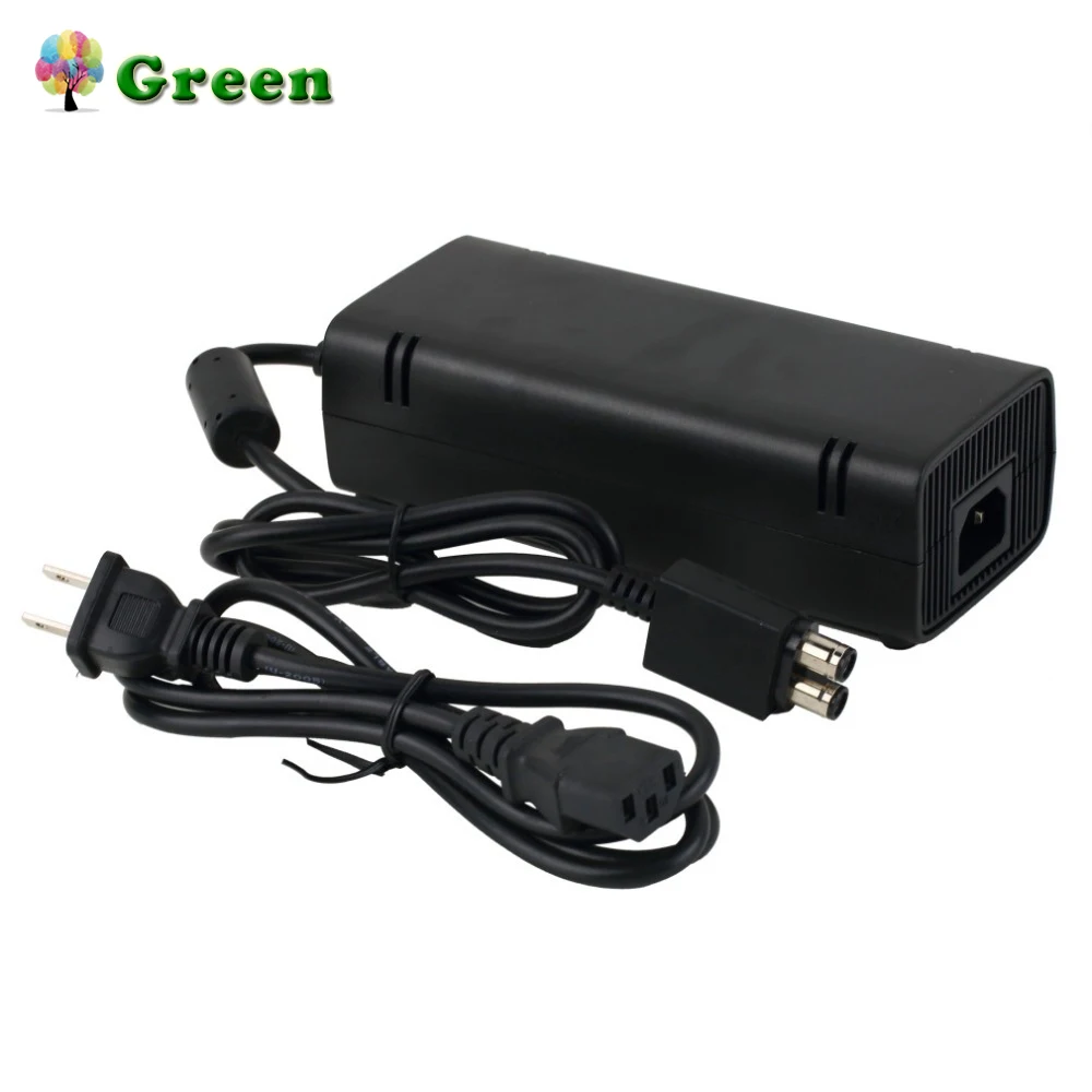 

Black 135W 12V AC Adapter Power Supply Cord Charge Charging Charger Power Supply Cord Cable for Microsoft for Xbox 360 Slim