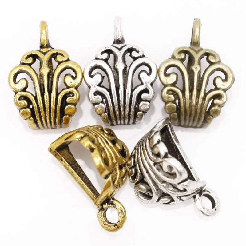 Wholesale Gold/Silver/Bronze Crown Metal Connectors for Charm Bracelet