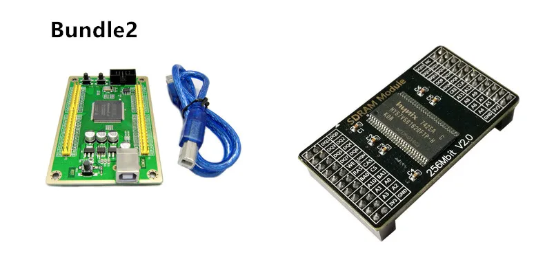 Altera EP4CE6 FPGA макетная плата Altera Cyclone IV EP4CE плата 256 Мбит SDRAM USB Blaster - Цвет: Bundle2