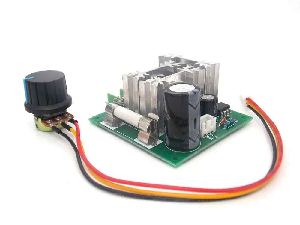 

6V-90V 15A Pulse Width PWM DC Motor Speed Controller Switch