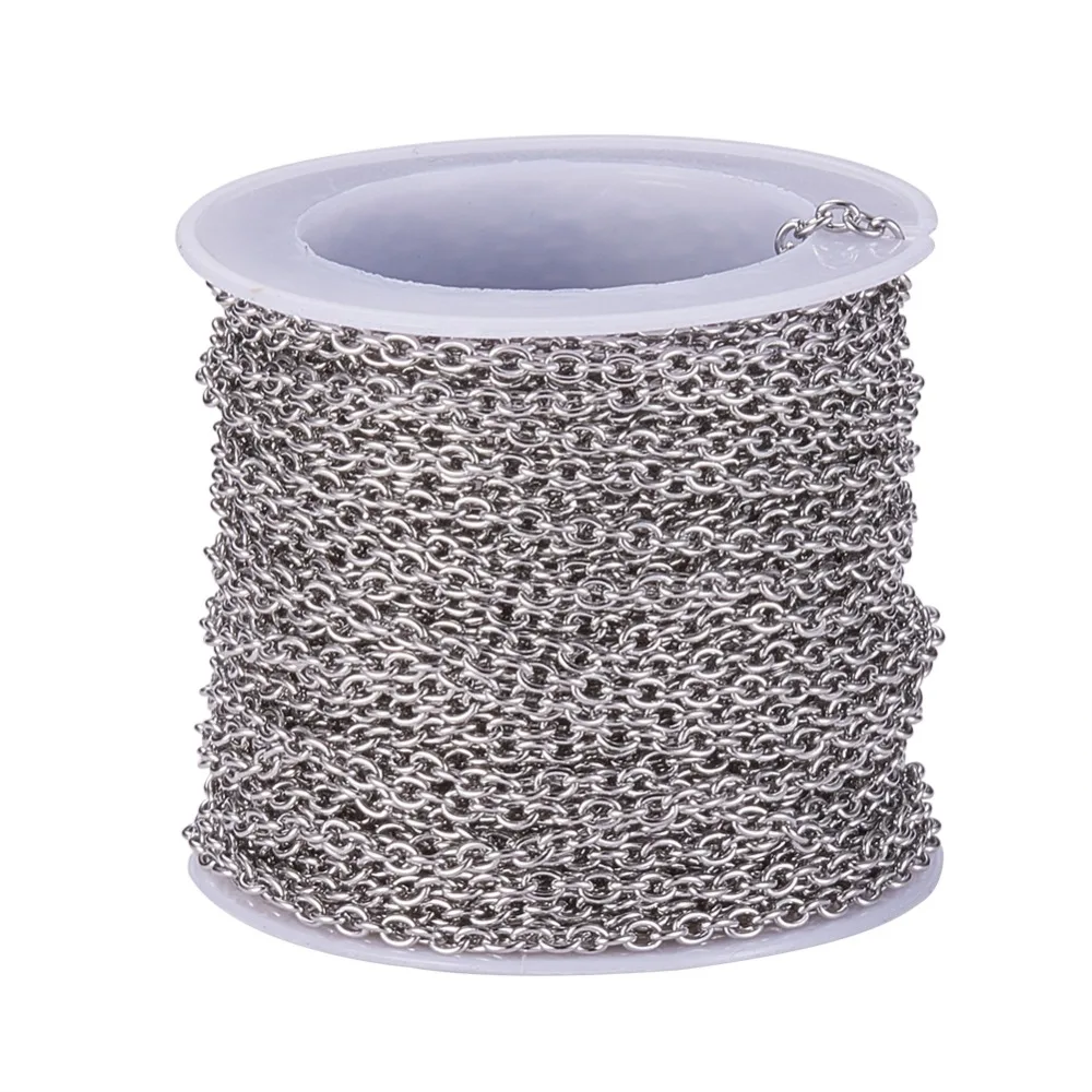 Buy Unwelded 304 Stainless Steel Cross Chains Roll for