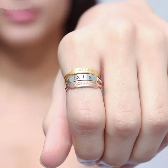 ICFTZWE-Gold-Silver-Custom-Toe-Ring-Bague-Femme-Anel-Personalized-Name-Roman-Numbers-Initial-Stacking-Bar (1)