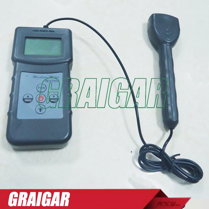

MS7100 Digital wood moisture meter for timber ,bamboo ,wooden moisture meter 0-80% 0.5 accuracy