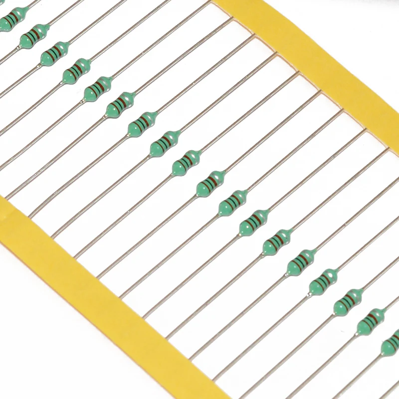 

100PC Fixed Inductor Axial Lead Type Inductance Tolerance +-10% Power Rating 1/4W
