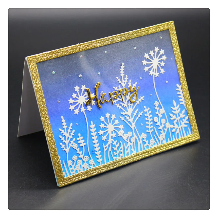 

1717 FlowerCover Cut Scrapbook Metal Cutting Dies For Scrapbooking Stencils DIY Album Cards Decoration Embossing Folder Die Cuts