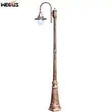 H±2. 2 м) Европейский стиль литье под давлением алюминиевый садовый светильник, двор дома, общий квадратный парк, ландшафтный инженерный уличный светильник