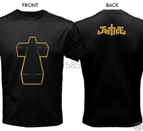 Justice cross dj music house techno aoki виниловая Футболка Одежда для танцев Harajuku топы модная
