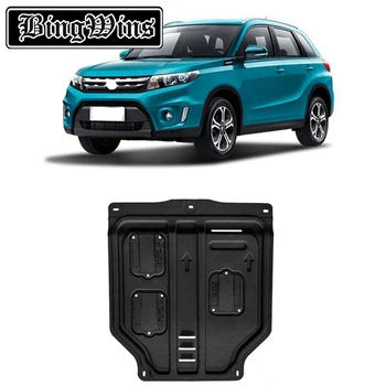 

Car styling For Suzuki Vitara plastic steel engine guard For Vitara 2016-2018 Engine skid plate fender 1pc