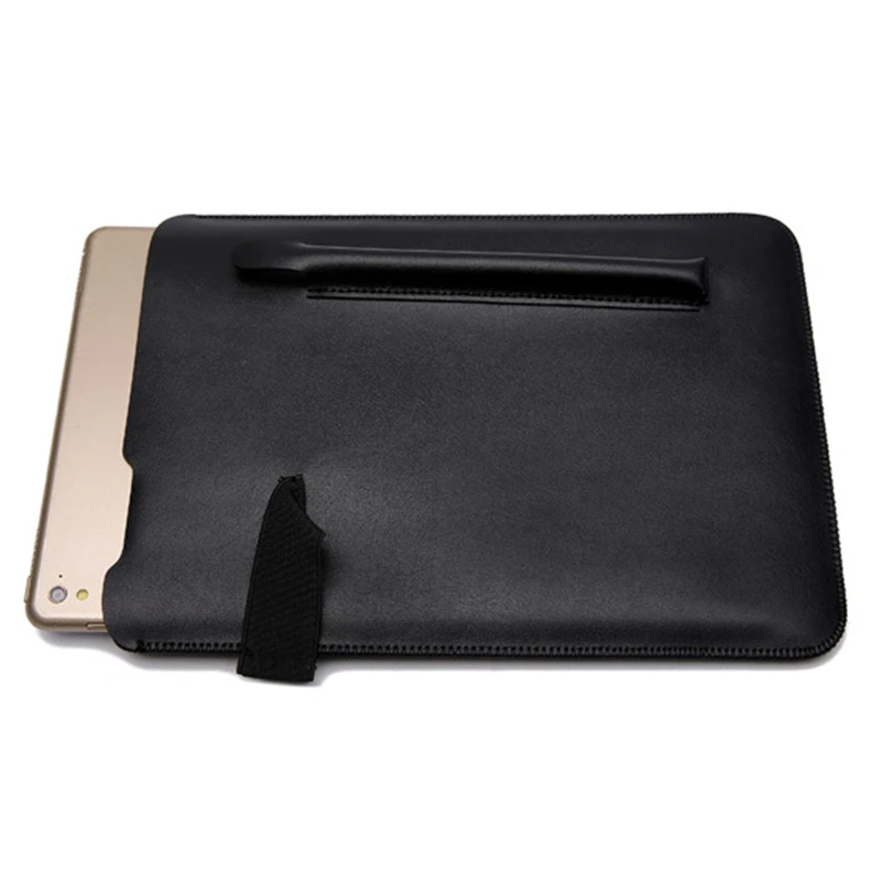 

Tablet Sleeve Pouch Bag for iPad Pro 9.7 10.5 12.9 Case with Pencil Slot PU Leather Case for iPad 9.7 2017 2018 Air 2 1 Coque