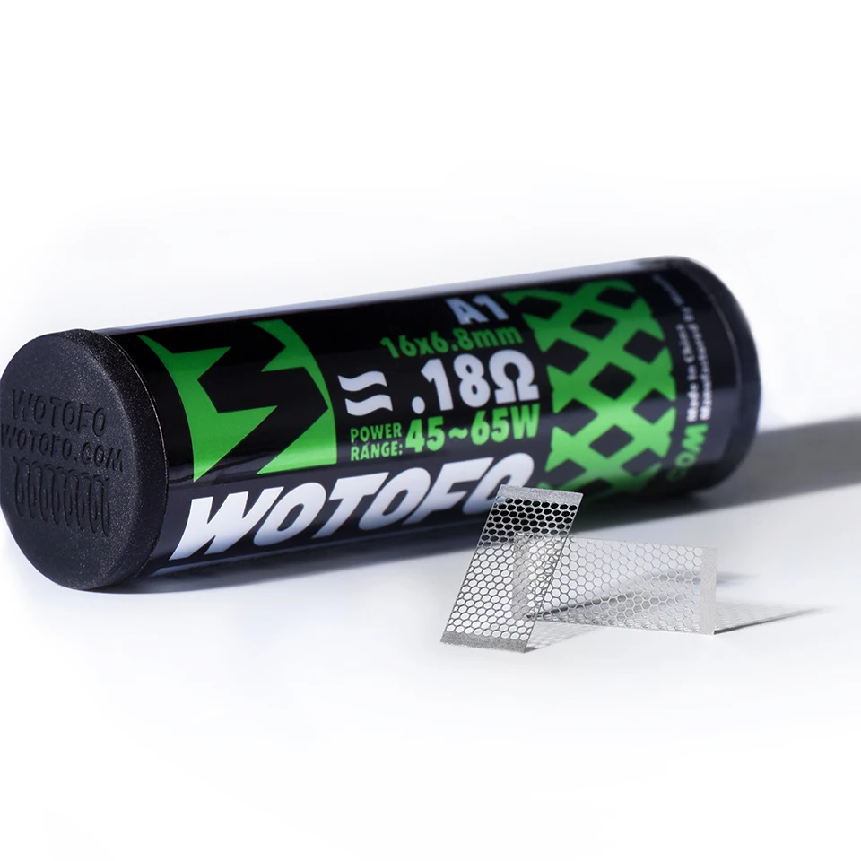 US Clearance 50 шт. катушка Wotofo A1 в стиле сетки 0 18 Ом 45 Вт 65 подходит для профиля wotofo rda rta