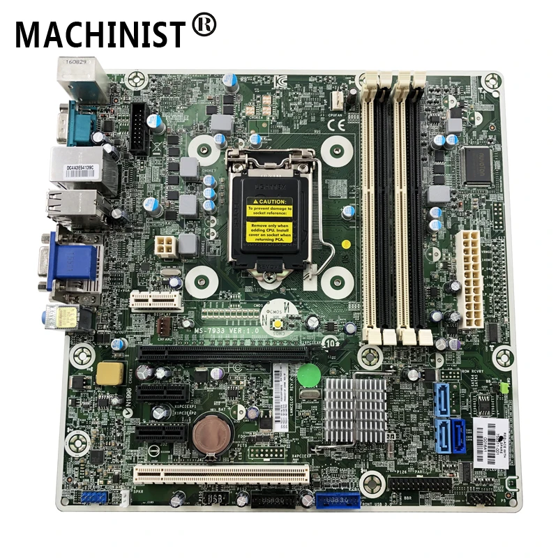 

For HP ProDesk 490 G2 G1 H97 Desktop motherboard MB LGA 1150 DDR4 MS-7933 VER:1.0 755311-001 755311-501 755311-601 754916-001