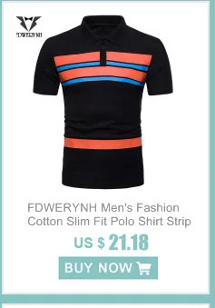 FDWERYNH мужские модные полосатые рубашки поло с короткими рукавами и отворотами, хлопковые облегающие мужские топы, Мужская одежда, деловые и повседневные