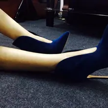 Новинка года; Стильные демисезонные модельные туфли; женские ботильоны с острым носком на высоком каблуке; Botas Mujer; винтажные ботильоны без шнуровки с v-образным носком