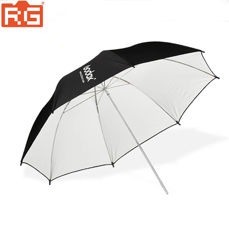 Godox 휴대용 화이트 플래시 디퓨저, 소프트 반사판, 사진 우산, 사진 스튜디오 액세서리, 83cm, 33 인치