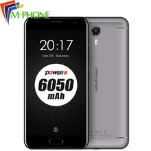 Ulefone Мощность 2 Мобильный телефон 6050 мАч 5.5 дюймов fhd 4 г MTK6750T Octa core android 7.0 4 г + 64 г 16MP отпечатков пальцев ID с защиты подарок