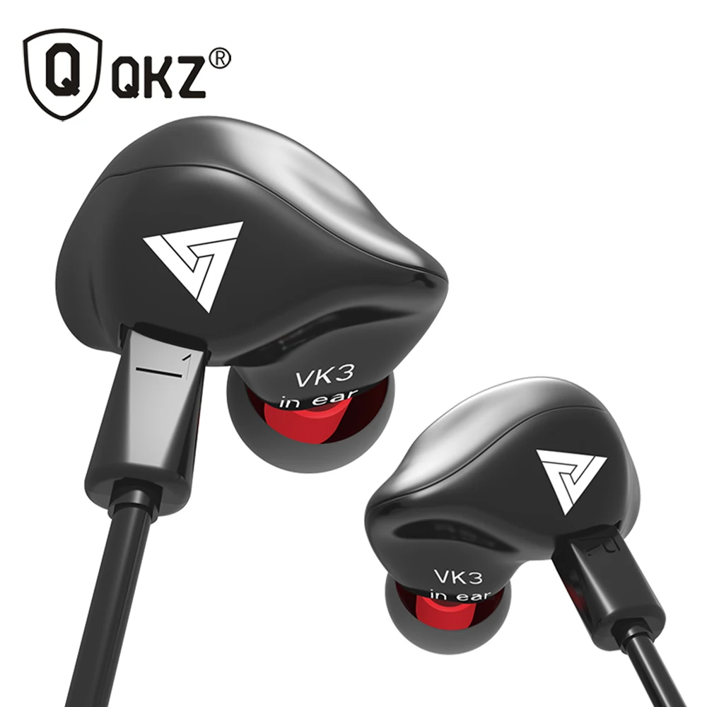 Оригинальные наушники вкладыши QKZ VK3 специальный выпуск гарнитура с чистыми