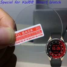 Высокопрозрачные закаленные очки пленка протектор экрана специально для 1,39 дюймовых смарт-часов KW88