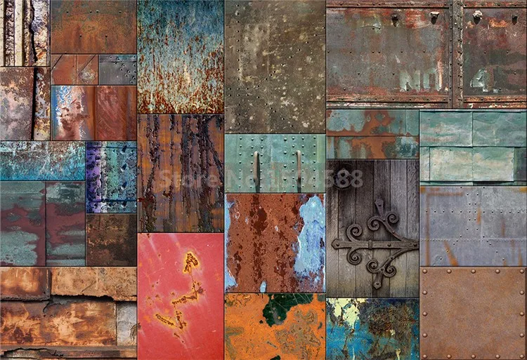 restaurante, café, loja de parede, pintura de arte, decoração