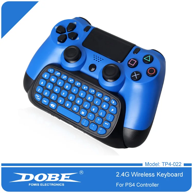 DOBE 2,4G беспроводной контроллер клавиатура для PS4 Slim Pro геймпад Фирменная запатентованная мини внешняя клавиатура 022