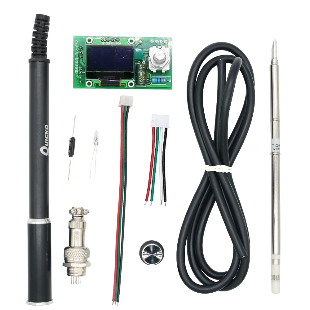 WEI-LUONG Soldering Station,T12 Digital Soldering Station OLED Display Control Board STC Controller Kit Computer 
