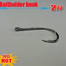 2015hot бронзовых морских рыболовных крючков Крючок для удержания приманки size2# Длина: 28mm c высоким cодержанием углерода стальная Количество: 100 шт./лот
