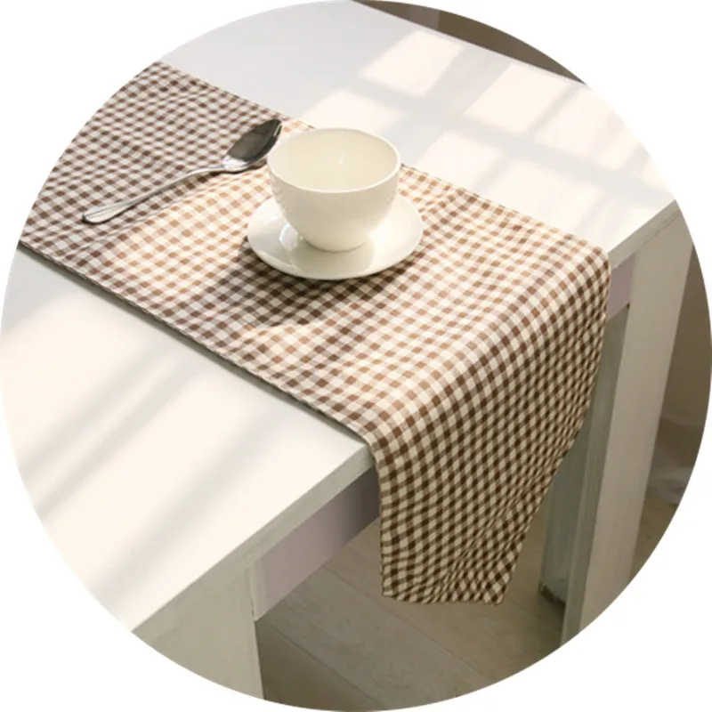 Кофе плед Настольная дорожка Decoracion Меса Hogar хлопок белье шмэн де Таблица Tafelloper для вечерние Свадебный декор