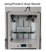 Newest JennyPrinter3 Dual Extruder Nozzle Auto Leveling 3D Printer DIY KIT Compatible With Ultimaker 2 UM2 Included all Parts