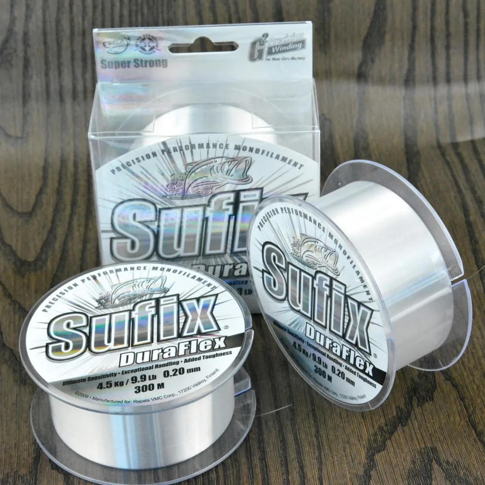 300M SUFIX DURAFLEX SUPER STRONG MONOFILAMENT FISHING LINE