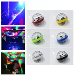 Adeeing USB Голосовое управление RGB светодиодный светильник магический шар DJ диско светильник вечерние светильник s для автомобиля Android Apple