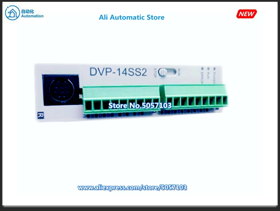 DVP14SS211R 14-точка хоста 8DI 2 way 10K вход 6DO реле 250Vac 24Vdc 2A