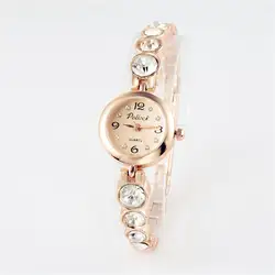 2018 Новый золотого, серебряного цвета бриллиантовый браслет часы женские часы Роскошные модные кварцевые наручные часы Часы montre femme reloj mujer