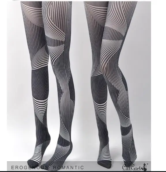 Pantimedias a rayas, nuevo diseño, superventasdesign pantyhosestriped