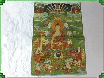 

Religion supplies medium Thangka Sakyamuni [5904] collection crafts
