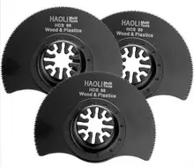 3 pcs 88mm Flush Segment oscillating tool saw blade for Multifunction power tool as TCH,FEIN,DREMEL, FREE SHIPPING