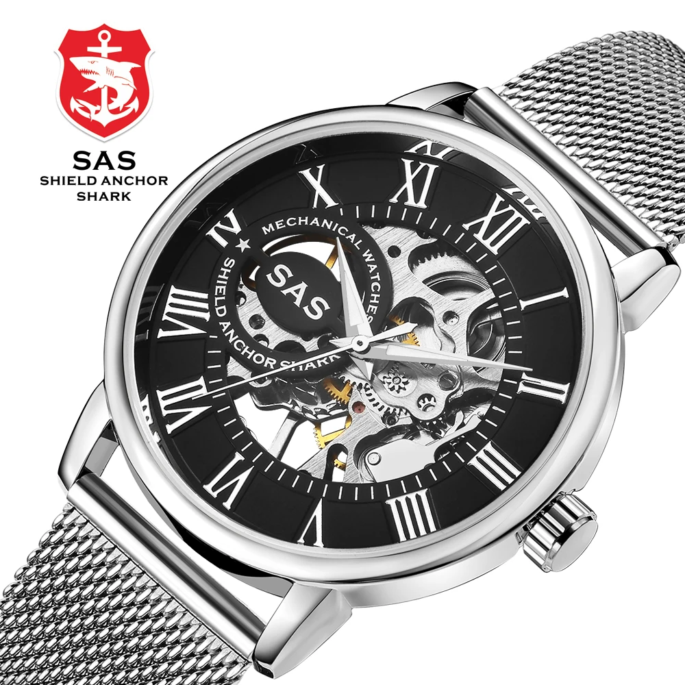 mechanical watch with digital display